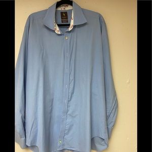 Taylor Byrd - Mens Plus Size Collar Button down.